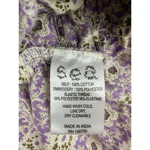 Sea New York Women’s Ida Smocked Top Lilac color Size XS - Picture 6 of 9
